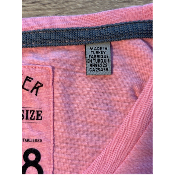 Ted Baker Embroidered 1988 Pink Cotton Crew Neck T'Shirt Men's Size 6 XL - Picture 5 of 11